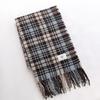 Christmas Red Scarf Women's Winter Plaid Imitation Cashmere Ins Versatile Premium Shawl Student New Year's Gift