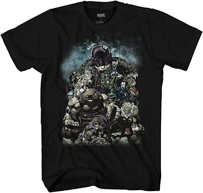 

26 Marvel X-Men 90 s Villains All in Officially Licensed Adult Tee Shirt New Unisex T-Shirt XL
