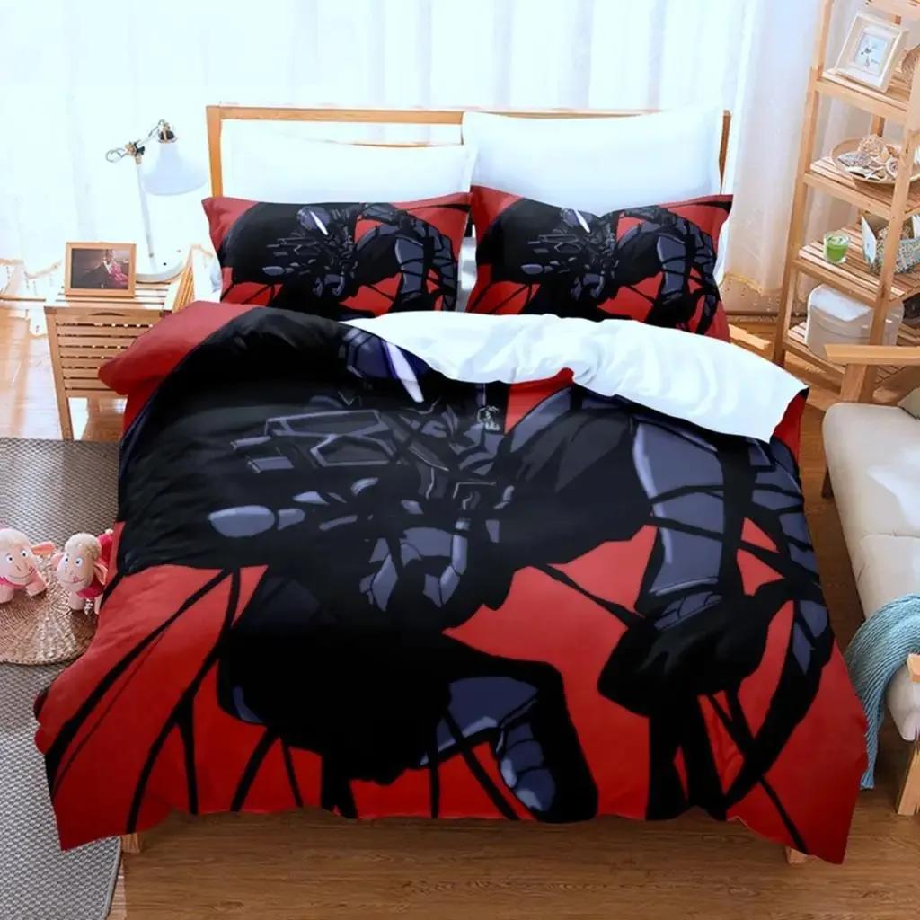 3D Tisk Anime Engage Kiss Ložní Set Přikrývka Twin Full Queen King Size S Povlaky na Polštáře Ložní Set Aldult Dekorace Ložnice Dárek