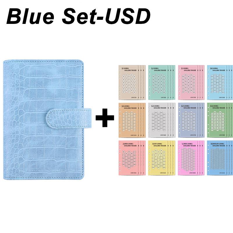 A6 100 Zarf Eave Para, 52 Hafta Tasarruf Mücadelesi, 30 Gün Tasarruf, Euro USD Nakit Zarflar Bütçe Planlayıcı Tasarruf Etmek Kolay