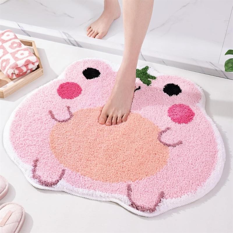 Tappetino da Bagno Divertente Assorbe l'Acqua Rapidamente e Offre Superfici Sicure Antiscivolo Tappeto da Pavimento a Cartoni Animati Adatto ai Bambini