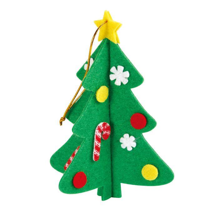 Activités manuelles Enfant : Mes jolis sapins 12 sapins + de 600 pièces