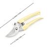 Heavy Duty Pruning Shears Garden Scissors Stainless Steel Bypass Pruner for Trees, Flowers, Bonsai and Gardening Use