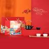 Prosperity Ceramic Tea Set Gift Box