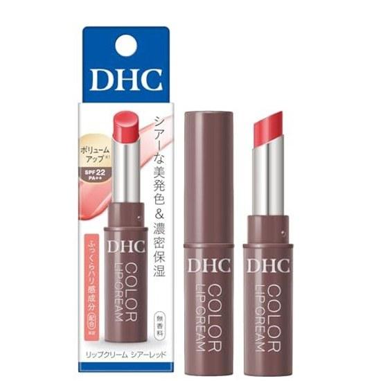 DHC Lip Cream Sheer Red
