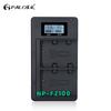 2 Slots Camera Battery Charger LCD Display Battery Charger for Sony NP-FZ100 NP-FW50 NP-FV100 NP-F960 NP-F970 Camera Batteries