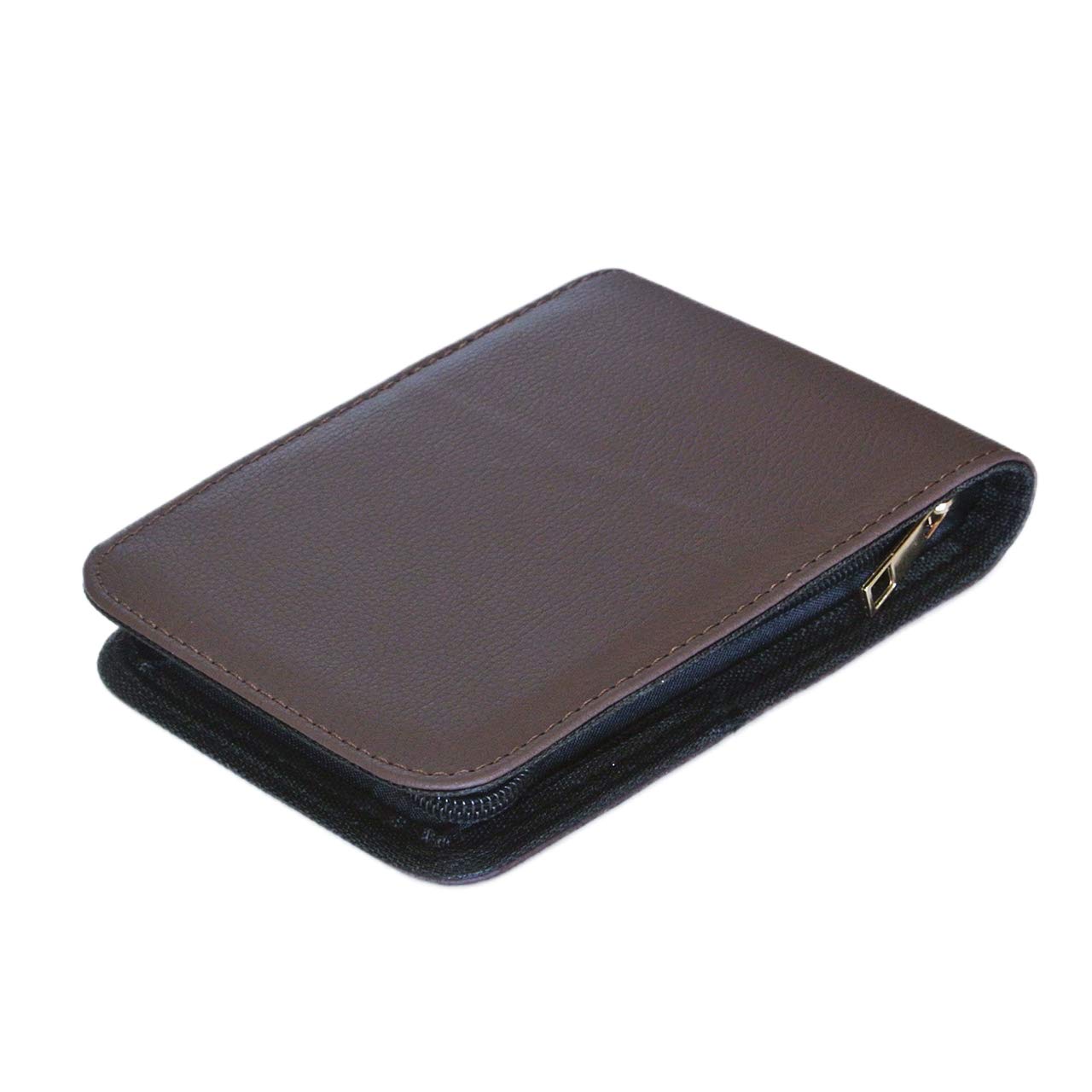 

Fountain Pen Pen Pencil Sheath for 12 Compact Leather Ballpoint Pen [Stork Corp] Case, Case, Pens, Storage, Pouch, (Brown)