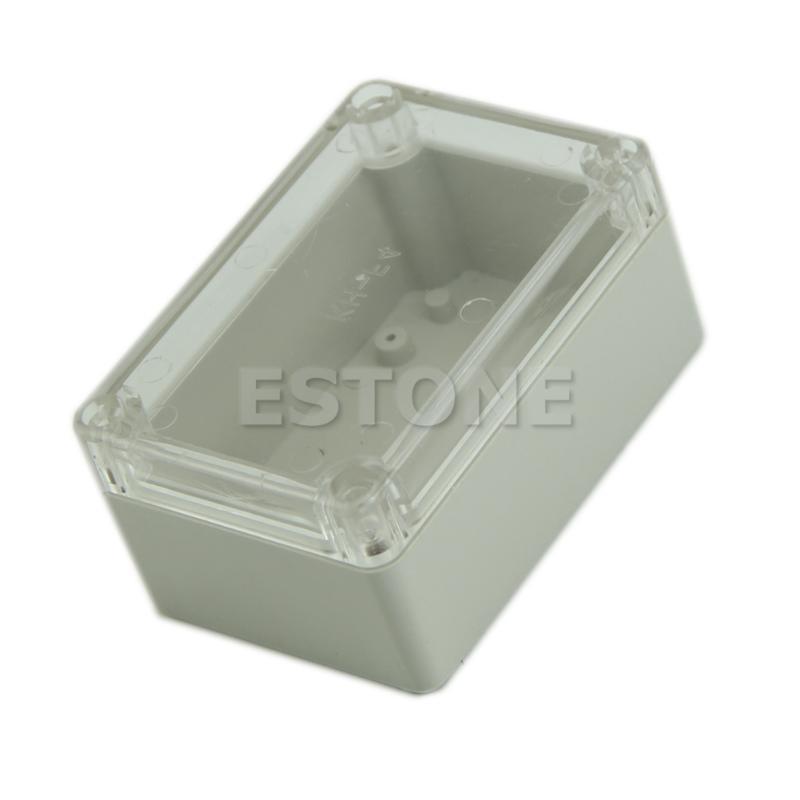 Plastic Junction Box for w/Clear Cover Preventive Box Power Enclosure Wear-resis