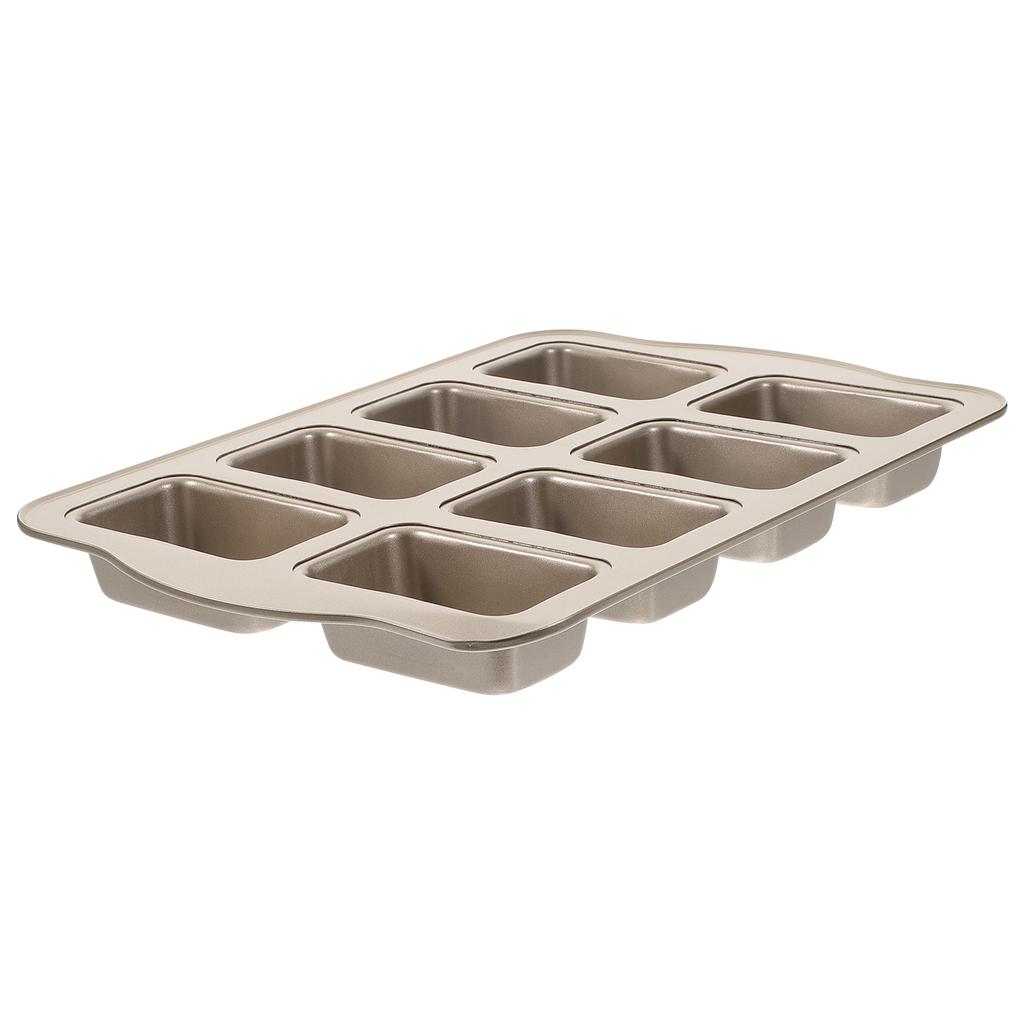 Cake Mold Bread Baking Pan Small Pans Biscuit Multi-grid Carbon Steel Mini Loaf Tins Affordable