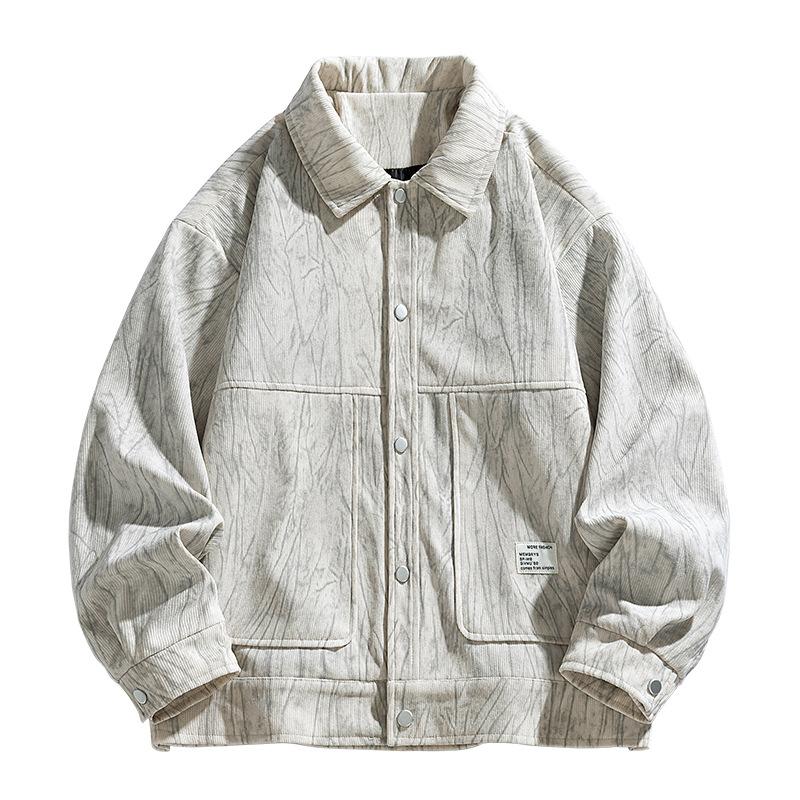 

Men s new jackets men s spring and autumn trends Korean casual loose lapels jackets cardigans on clothes 8XL