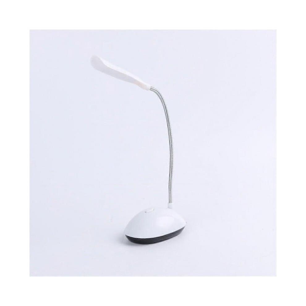 LED Light Table Lamp, Desk Lamp, Eye Protection Lamp, Reading 360 LED Rotating LED Light Table Lamp, White, 1 Pcs
