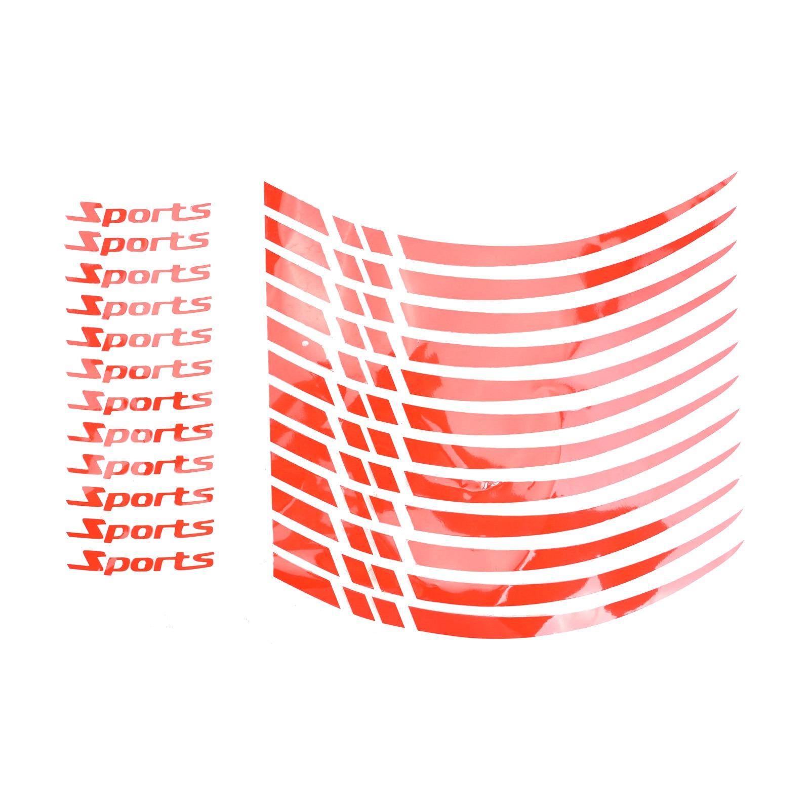 

и Светоотражающие полосы-наклейки для колес мотоцикла, комплект из 12 штук