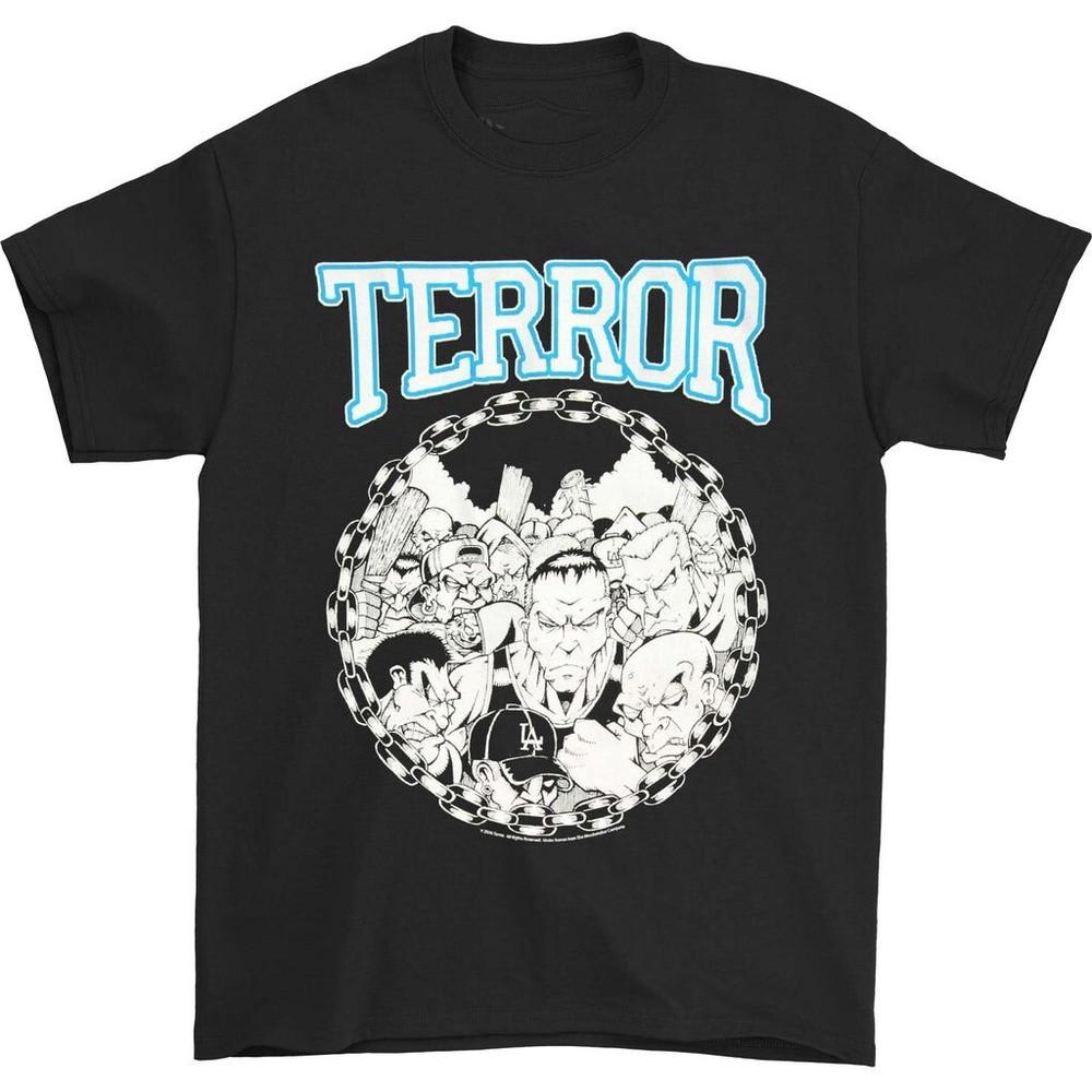Terror band Concert Tour Black All Size Shirt BL769 Unisex T-Shirt L
