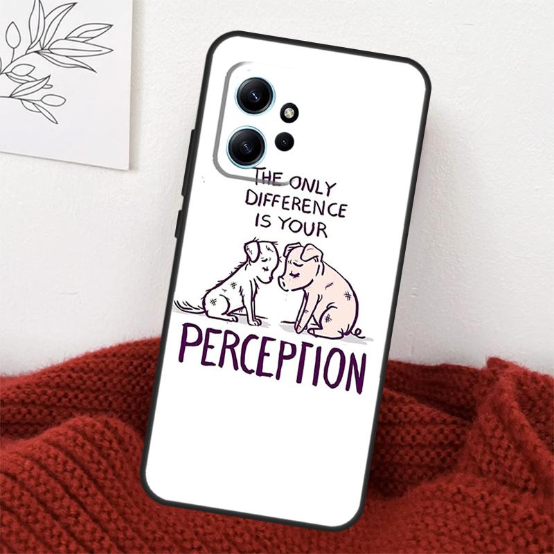 Vegan Inspiration Case For Xiaomi Redmi Note 14 13 10 11 12 15 Pro Plus Cover For Redmi 15 14C 12C 10C 13C 15C