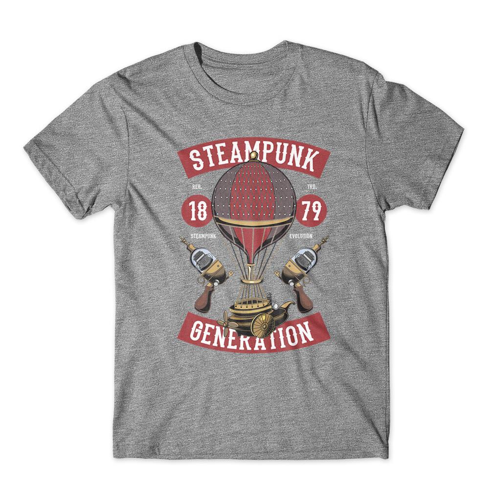 

Steampunk Generation T-Shirt 100% Cotton Premium Tee NEW 4XL