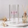European-style Candlestick Transparent Candle Stand Creative Glass Candle Holder  Banquet