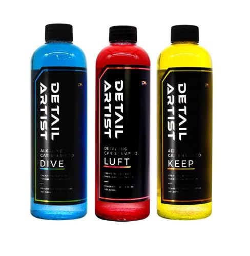 

[DETAIL ARTIST] Набор для мытья автомобиля 3pH: кислый, нейтральный, щелочной