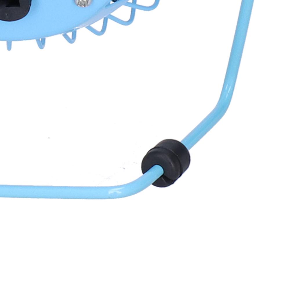 Fan USB Portable Silent Aluminum Blade   Desk Desktop Iron Crafts Fans