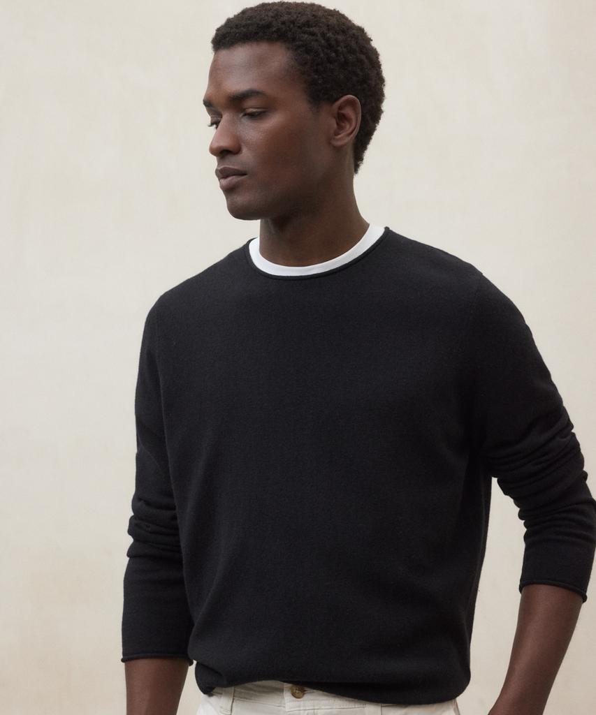 Ekoalpeu Men'S Black Ulan Sweater