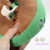 Interactive Dog Toys Funny Dog Sounding Toy Bite-resistant Pet Chew Toy Curling Shape Dog Toy Puppy Hiding Food Training Toys