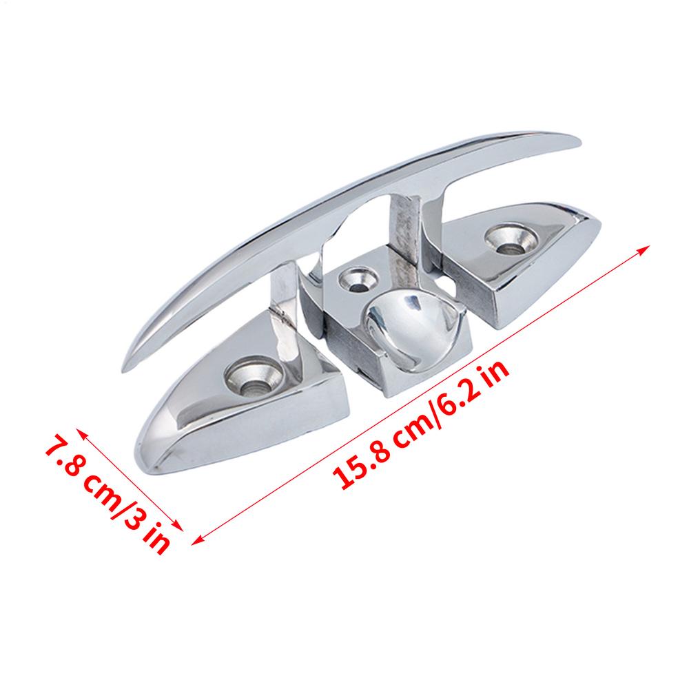Ship Accessories Pulling Cable Bolt 316 Stainless Steel Folding Plywood Lock Bolt 5/6 Inch Yacht Kayak Folding Cable Bolt