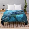 Subnautica Leviathan Throw Blanket