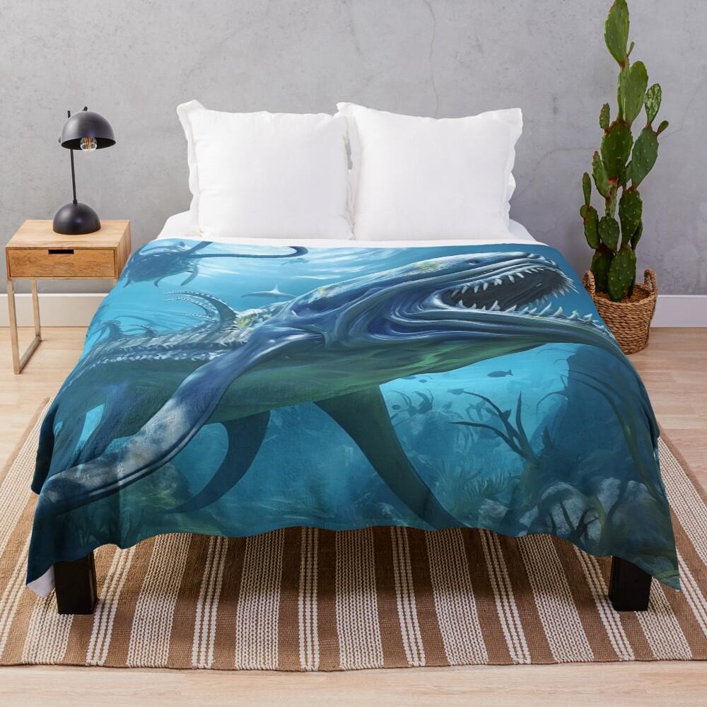 Subnautica Leviathan Throw Blanket