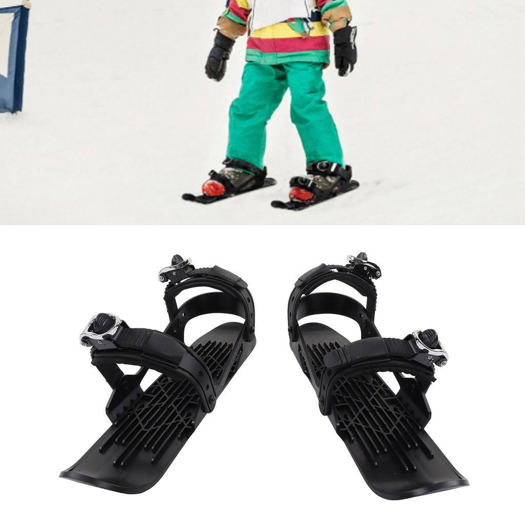 Ski Skates   Ski Shoes Adjusable Skiboards Attach to Skis Boots For Downhill Slopes Winter Sports for Children