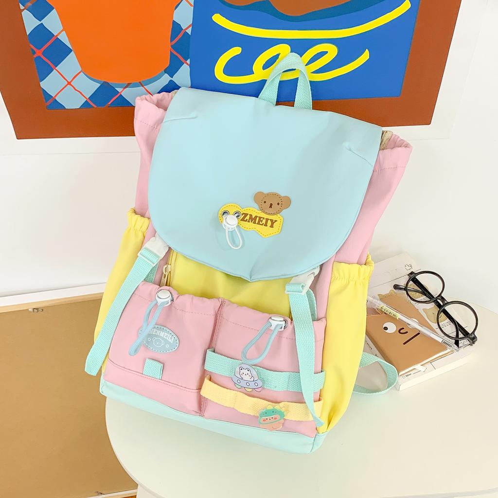 Trendy Women's Travel Backpack Fashion Lightweight Laptop Bag Large Capacity Waterproof School Backpack Casual Daypack for Girls