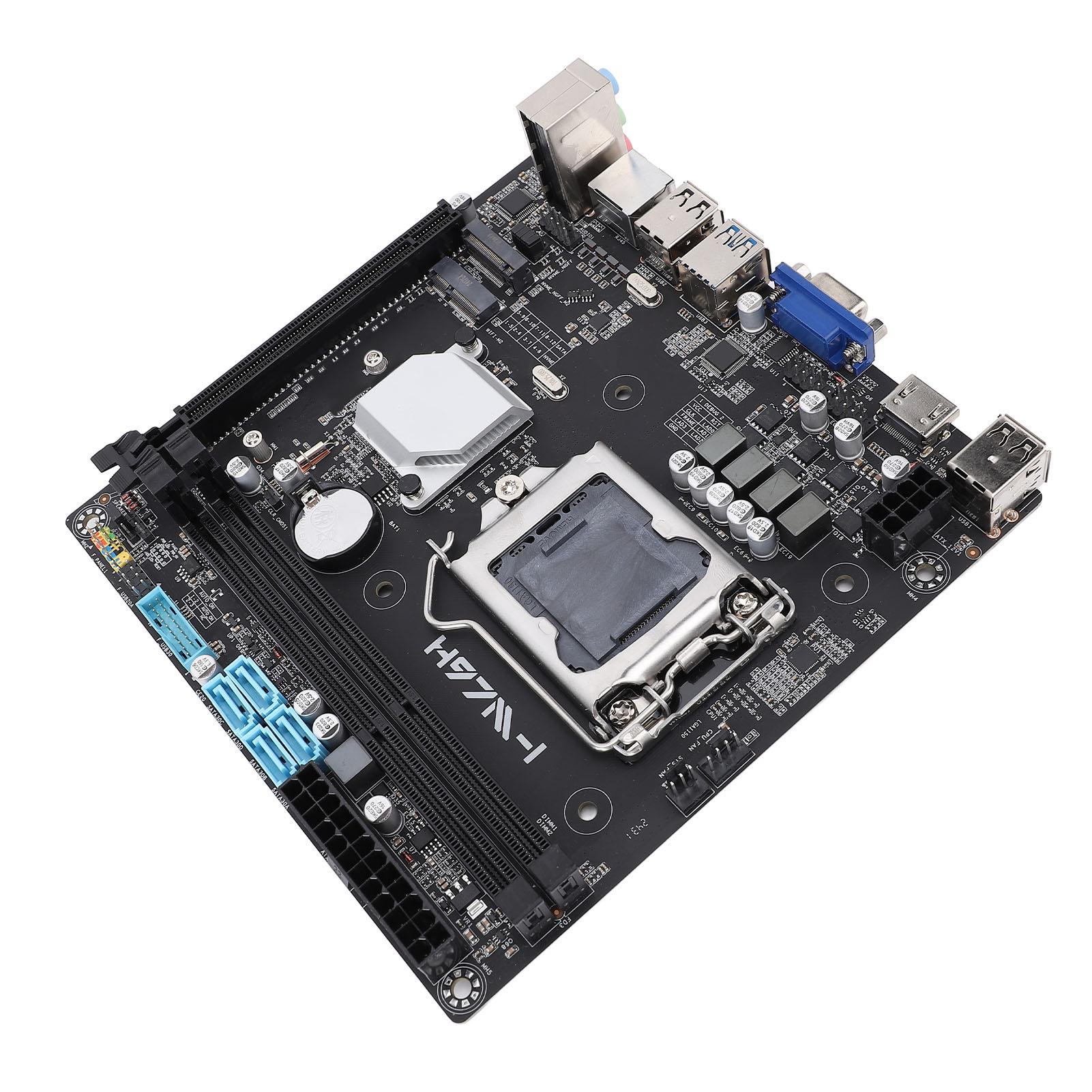 

Computer Motherboard ITX Mining Motherboard for Core I7 I5 I3 4th Processors for LGA1150 DDR3