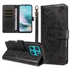 Huawei Nova 12 SE Embossed Mandala Leather Flip Case with Card Holder