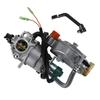 LPG NG Dual Fuel Carburetor For Harbor Freight Predator 6500 5500 8250 Generator