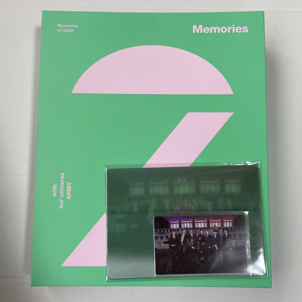 [USED] BTS Memories 2020 DVD Korean Edition Weverse Bonus Trading Card