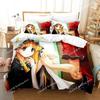 Nytt Kawaii High School DxD Sängklädesset Enkelt Twin Full Queen King Size Sängset Vuxen Barn Sovrum Täcke Set Anime Säng