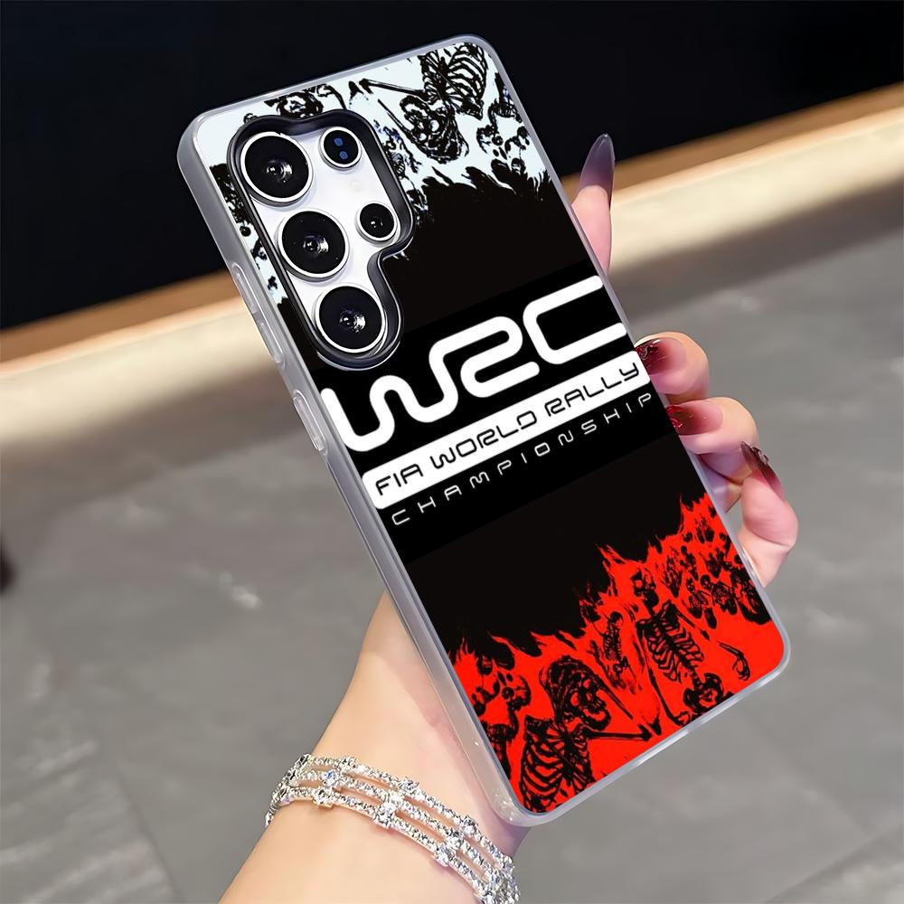 

Модный Чехол для Телефона с Логотипом WRC Racing для Samsung S26 S25 S24 S23 S22 S21 FE Plus Ultra Черный 2-в-1 Гелевый силиконовый чехол Galaxy S24+
