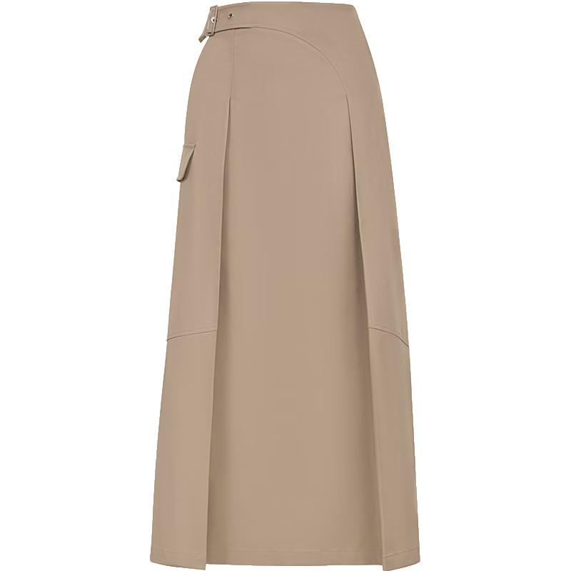 VEROMODA Women s Belted A-line Midi Skirt M