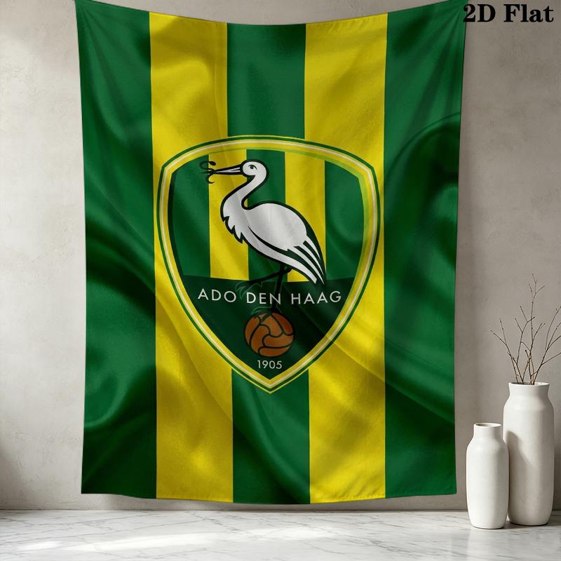 ADO Den Haag Nástěnná tapiserie Estetický závěs na zeď Tištěná látková přikrývka Dekorativní tapiserie do ložnice obývacího pokoje Domácí dekorace