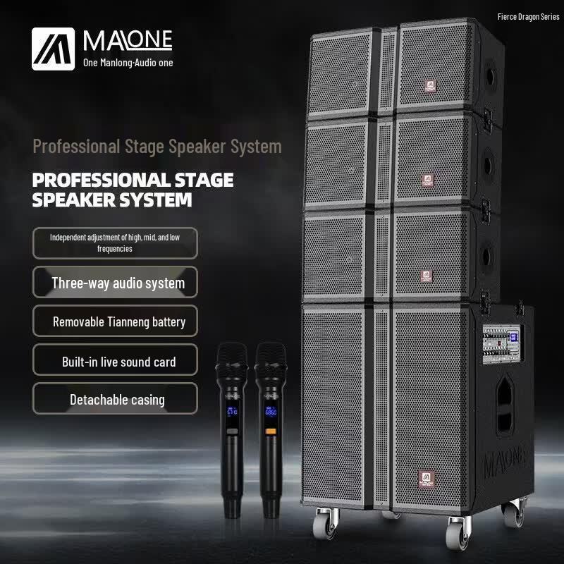 MALONE W-6618 Portable Karaoke PA System (CN Version)