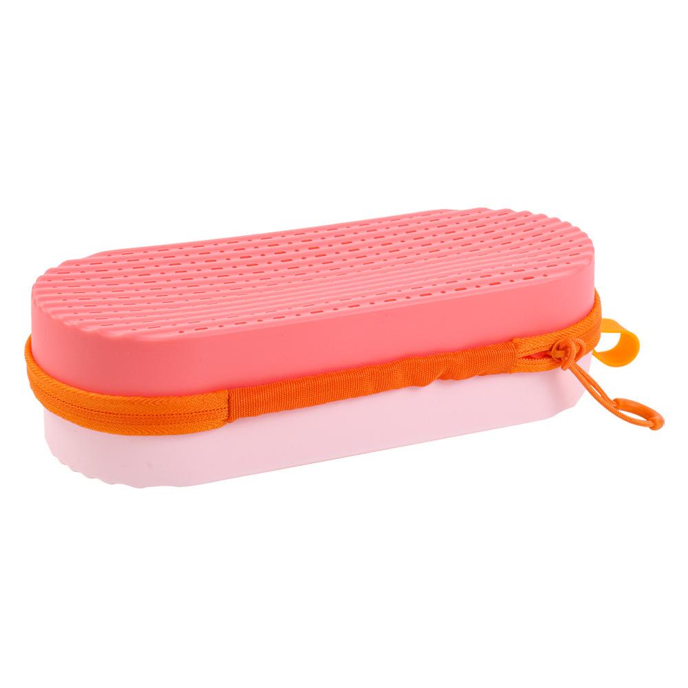 Silicone Anti-Drop Goggle Case: Breathable, Large-Capacity Portable Swim Protection Bag