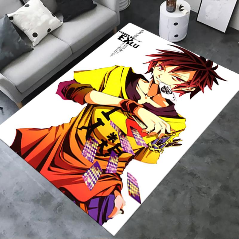 2026 NEW No Game No Life Carpet Rug for Living Room Bedroom Home Sofa Decoration,Kids Play Non-slip Floor Mat