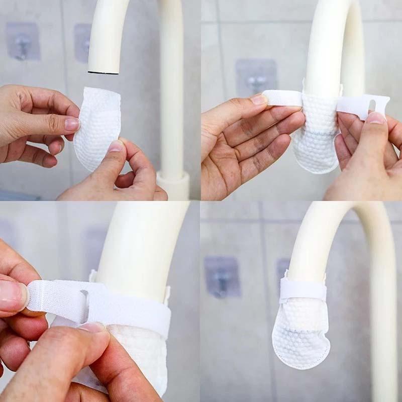 Portable Faucet Filter Cotton Water Purifier Thickened Splash-proof Disposable for Travel Hotel Stay Water Use