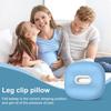 Yousheng Knee Pillow for Side Sleepers Memory Foam Leg Pillow with Strap Spine Alignment Pregnancy Leg Pillow for Hip Back Sciatica Pain Relief