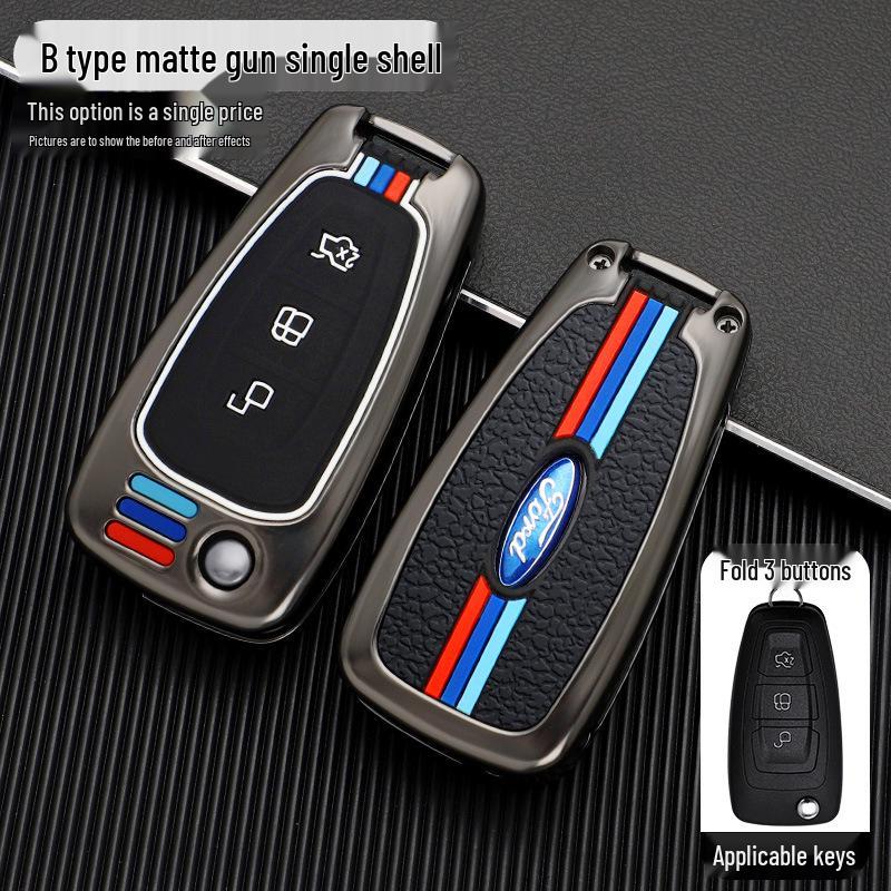 Special Edition Full Coverage Key Case for Ford Kuga and New Focus