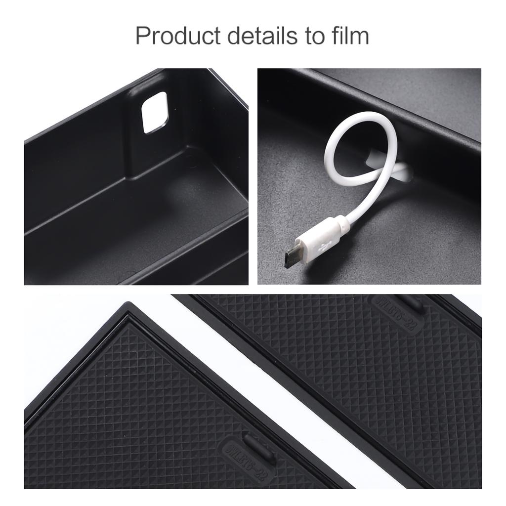 For NIO ET5 ET5T 2022-2025 Car Central Armrest Storage Box Center Console Tray Organizer Interior Tidying Accessories ABS