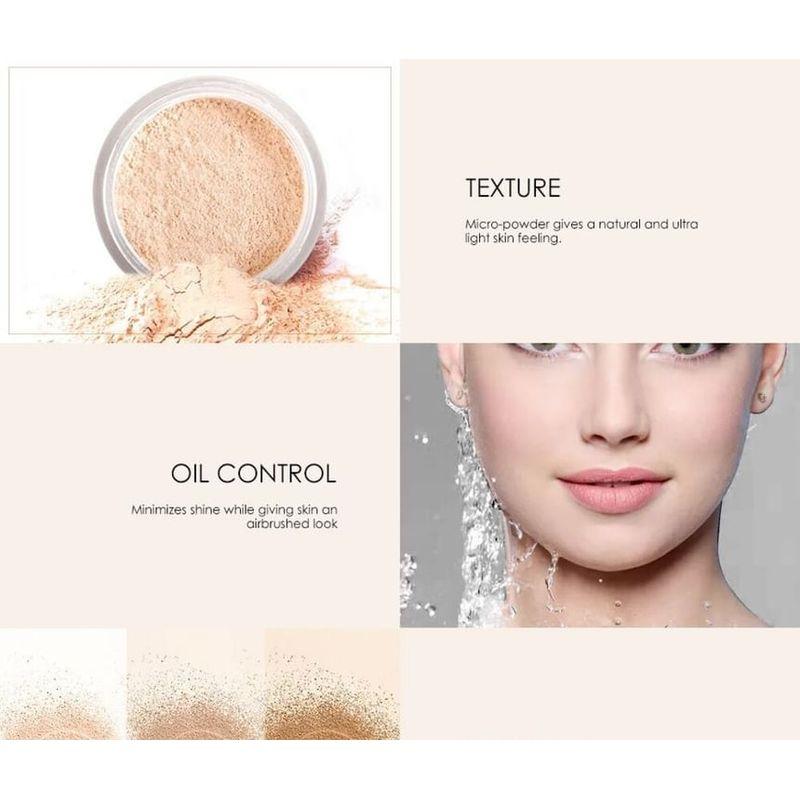 FOCALLURE - Invisible Finish Loose Setting Powder - 3 Colors