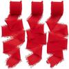 Nastro di Chiffon con Bordo Strappato per Biglietti con Fiori Freschi e Decorazioni per Regali di Matrimonio