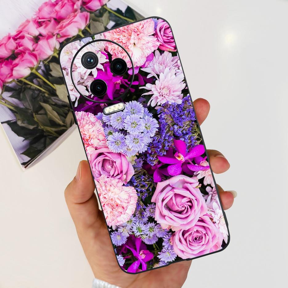 For Infinix Note 12 2023 Case X676C Cute Fashion Painted Cover Soft Silicone Phone Cases For Infinix Note 12 Pro 4G X676B Bumper
