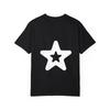 White T Shirt with Star Print for Casual Wear