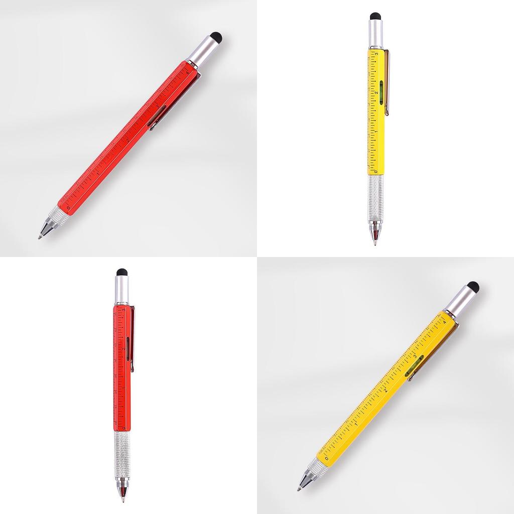 Multifunction Tool Pen Level Ruler Touch Screen Screwdriver For Diy Projects And Office Work