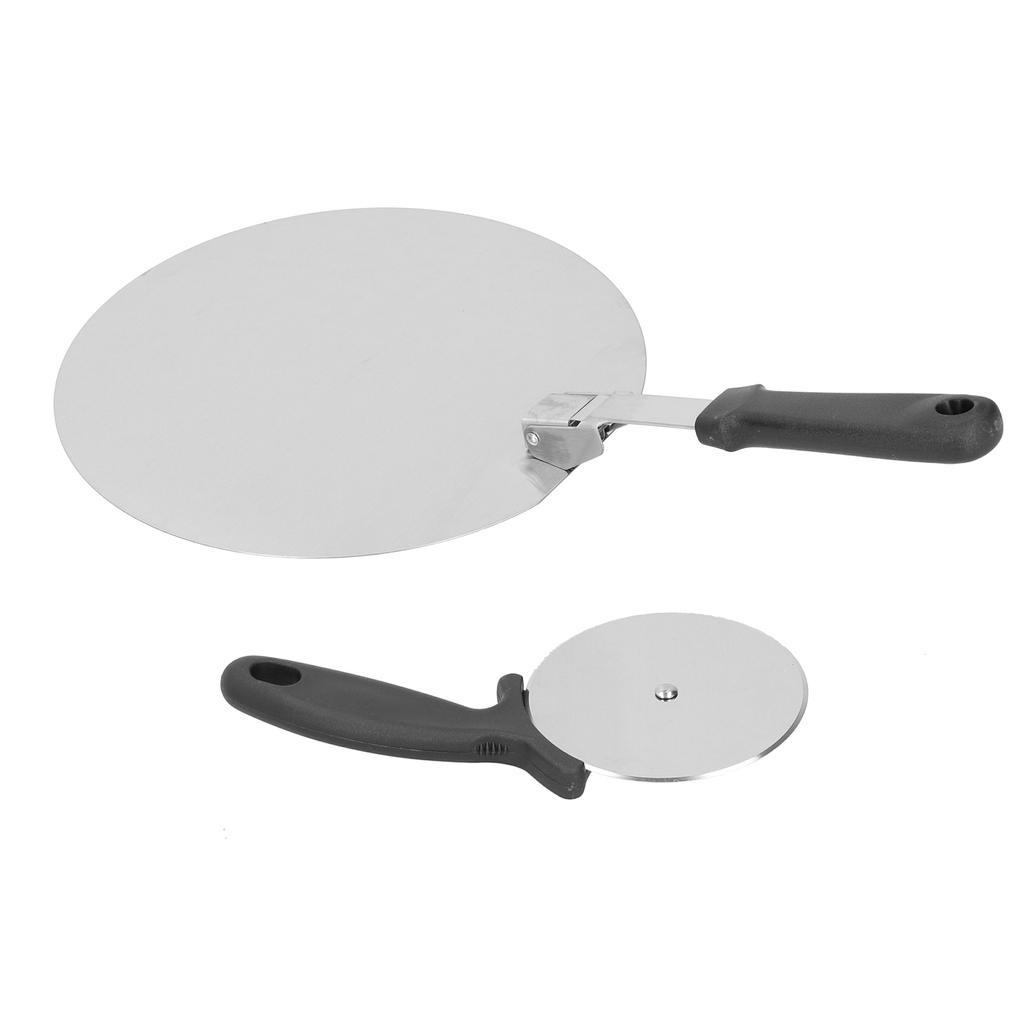 Stainless Steel Pizza Peel Shovel Spatula Folding Baking Cheese Lifter Tool for Serving Food